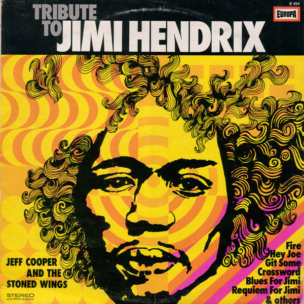 Jeff Cooper And The Stoned Wings - Tribute To Jimi Hendrix (LP Tweedehands)