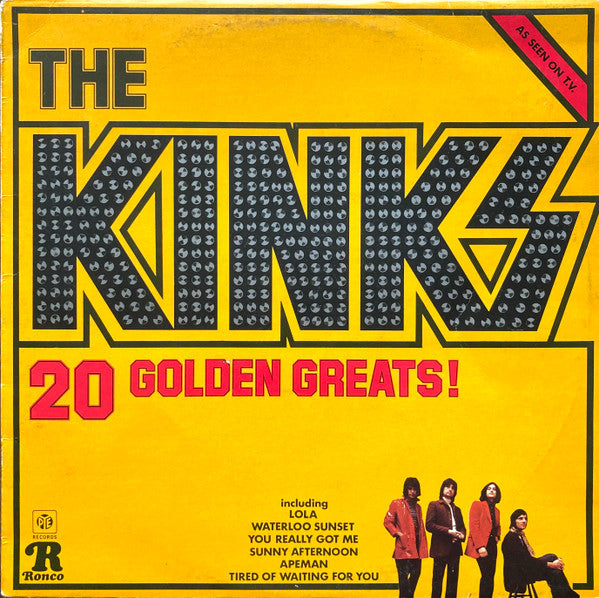 Kinks, The - 20 Golden Greats (LP Tweedehands)