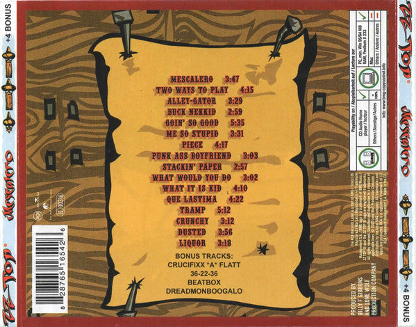 ZZ Top - Mescalero (+ 4 Bonus) (CD Tweedehands) - Discords.nl