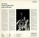 Don Paulin - Lieder Dieser Welt (LP Tweedehands) - Discords.nl