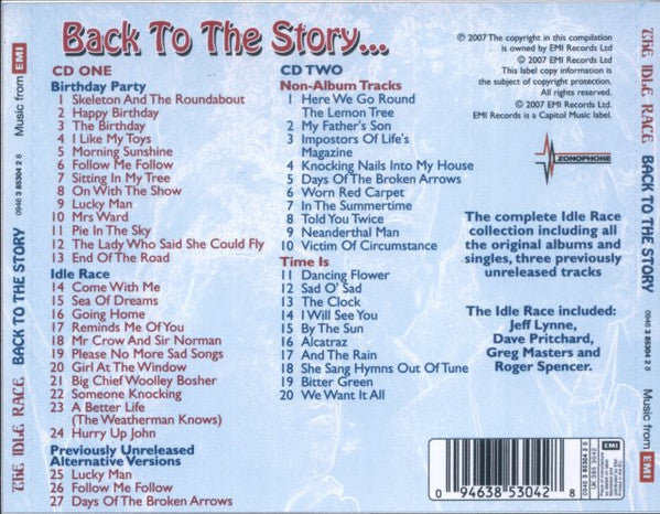 Idle Race, The - Back To The Story (CD)