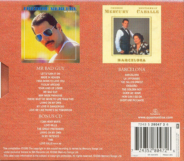 Freddie Mercury - Solo (CD Tweedehands)