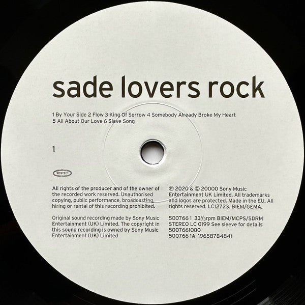 Sade - Lovers Rock (LP)