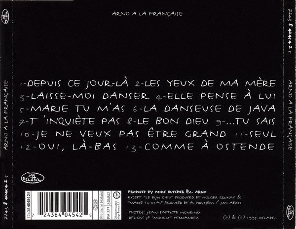 Arno - À La Française (CD Tweedehands)