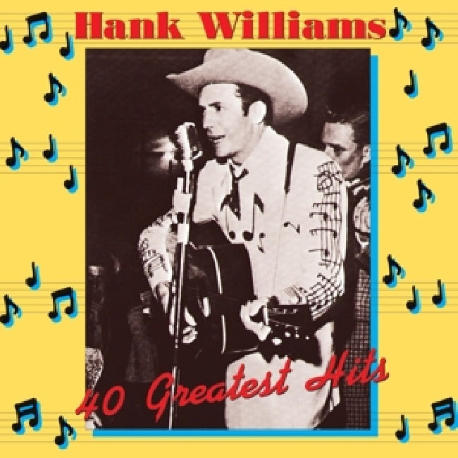 Hank Williams - 40 greatest hits (LP) - Discords.nl