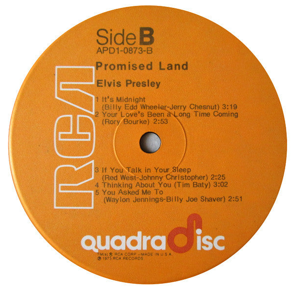 Elvis Presley - Promised Land (LP Tweedehands)