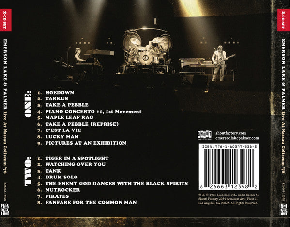 Emerson, Lake & Palmer - Live At Nassau Coliseum '78 (CD)