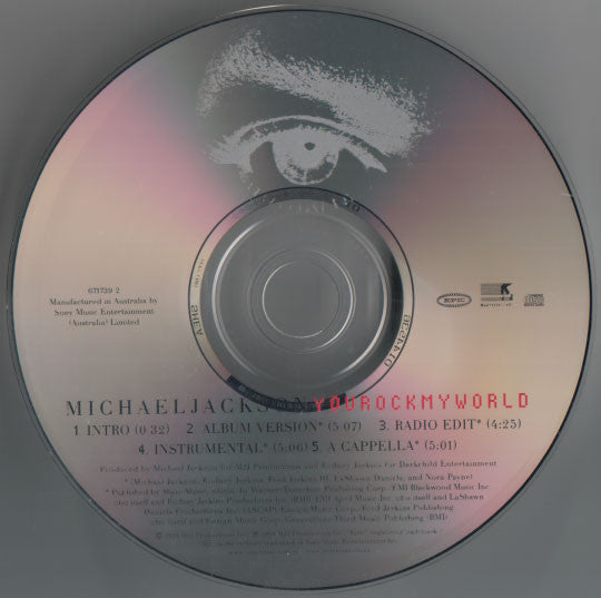 Michael Jackson - You Rock My World (CD Tweedehands)