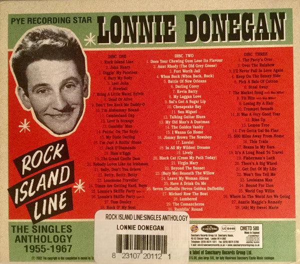 Lonnie Donegan - Rock Island Line - The Singles Anthology 1955-1967 (CD)