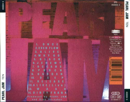 Pearl Jam - Ten (CD Tweedehands)