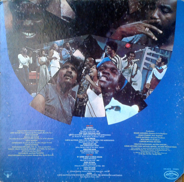 Curtis Mayfield - Curtis In Chicago - Recorded Live (LP Tweedehands) - Discords.nl