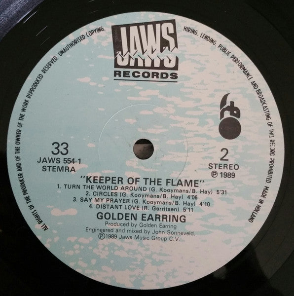 Golden Earring - Keeper Of The Flame (LP Tweedehands)