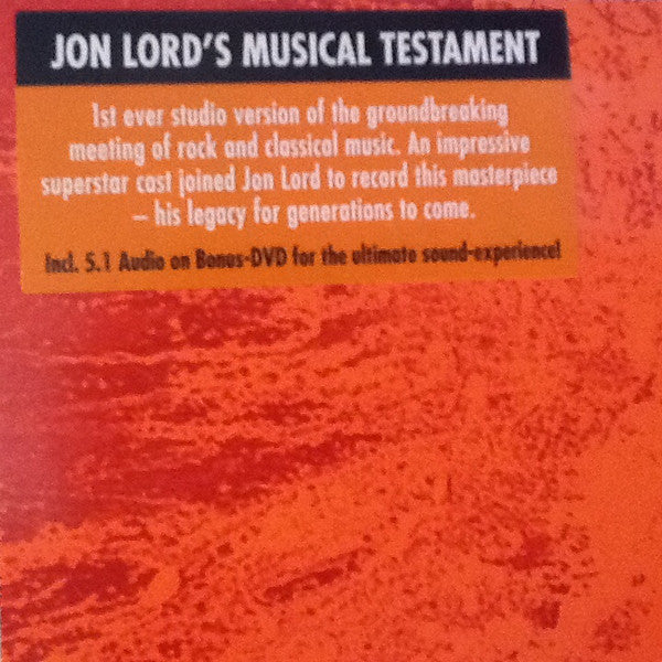 Jon Lord, Royal Liverpool Philharmonic Orchestra - Concerto For Group And Orchestra (CD)