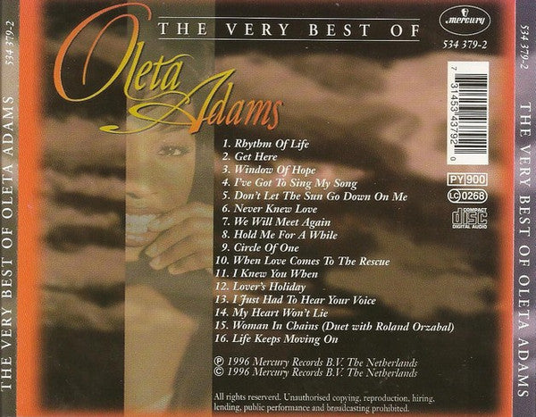 Oleta Adams - The Very Best Of (CD)