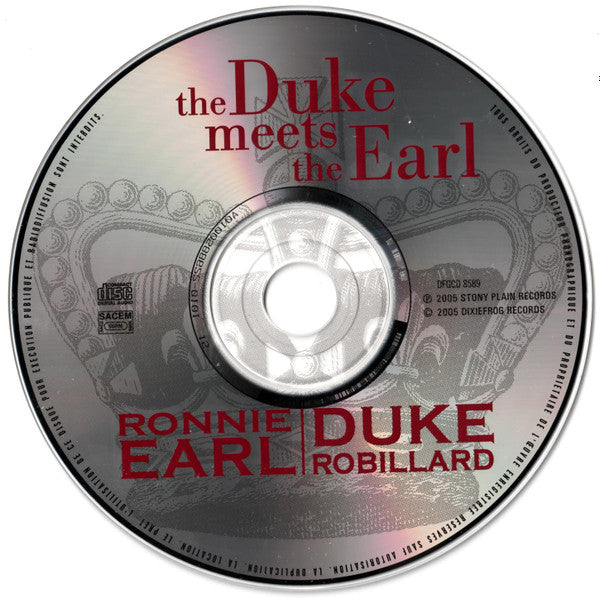 Ronnie Earl & Duke Robillard - The Duke Meets The Earl (CD Tweedehands)