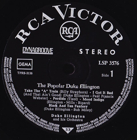 Duke Ellington And His Orchestra - The Popular Duke Ellington (LP Tweedehands) - Discords.nl