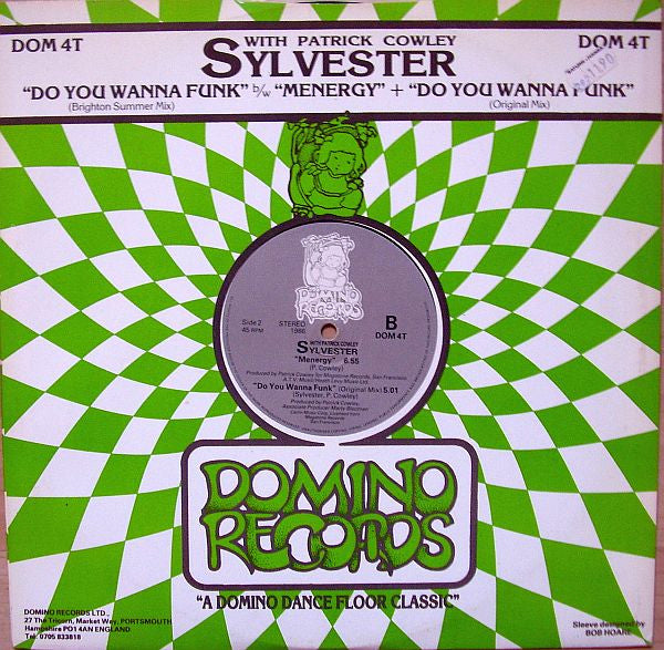 Sylvester With Patrick Cowley - "Do You Wanna Funk" b/w "Menergy" + "Do You Wanna Funk" (12" Tweedehands)