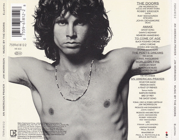 Jim Morrison Music By Doors, The - An American Prayer (CD Tweedehands)