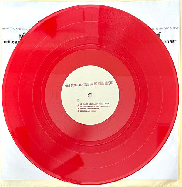 King Ghidra - Take Me To Your Leader (.. Your Leader// Red Vinyl LP)