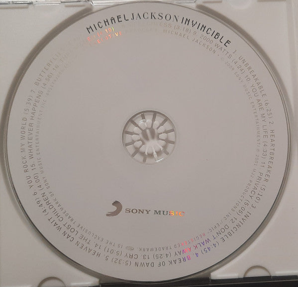 Michael Jackson - Invincible (CD Tweedehands) - Discords.nl