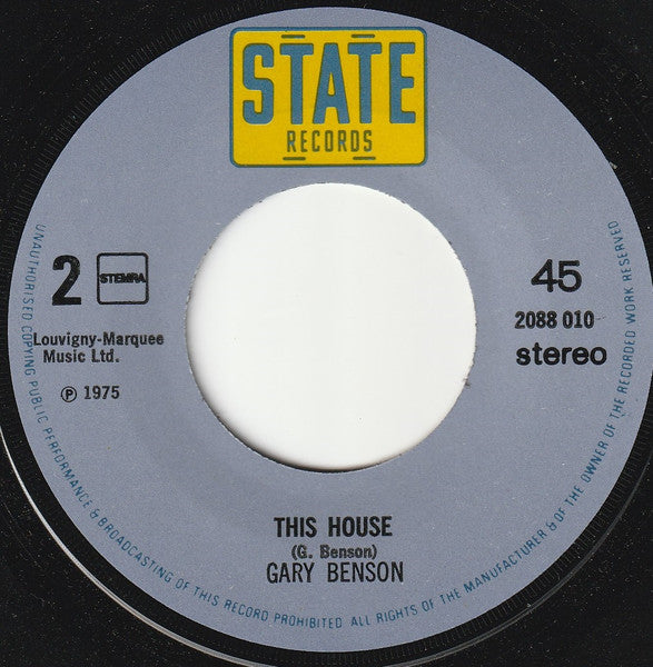 Gary Benson - Don't Throw It All Away (7-inch Tweedehands)