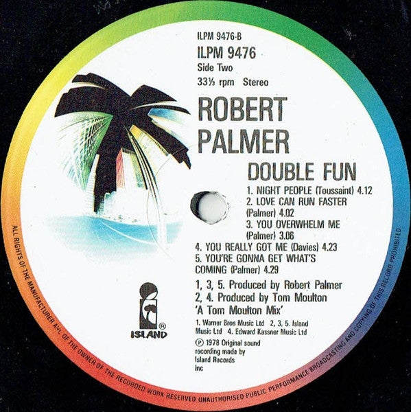 Robert Palmer - Double Fun (LP Tweedehands)