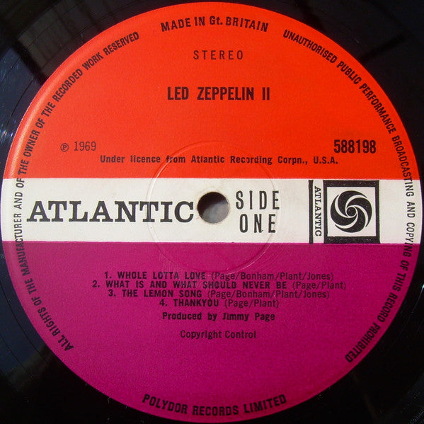 Led Zeppelin - Led Zeppelin II (LP Tweedehands)