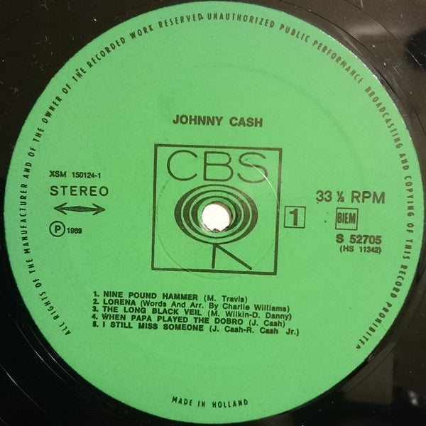 Johnny Cash - Johnny Cash (LP Tweedehands)