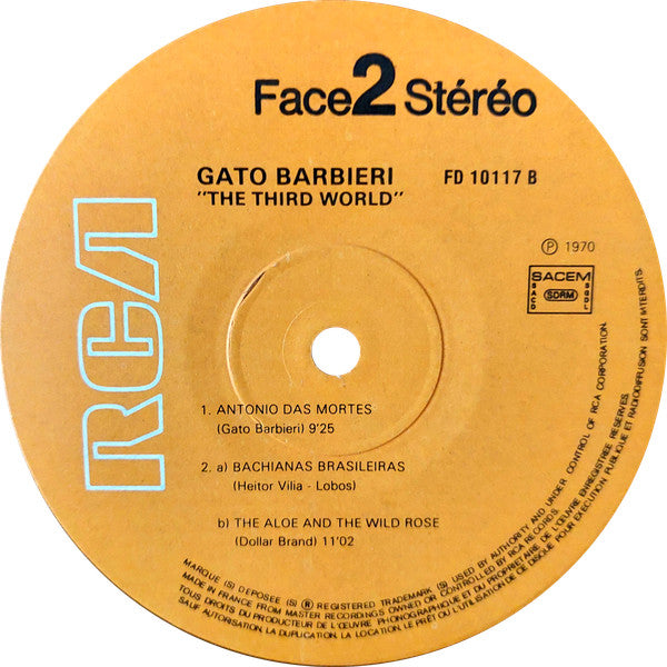 Gato Barbieri - The Third World (LP Tweedehands) - Discords.nl