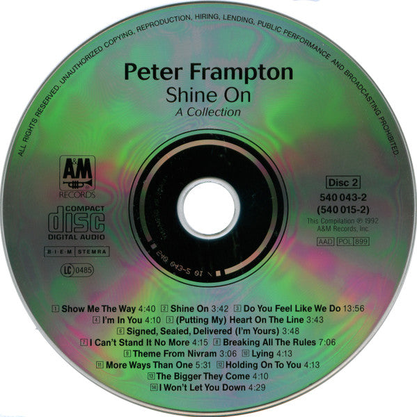 Peter Frampton - Shine On (A Collection) (CD Tweedehands)