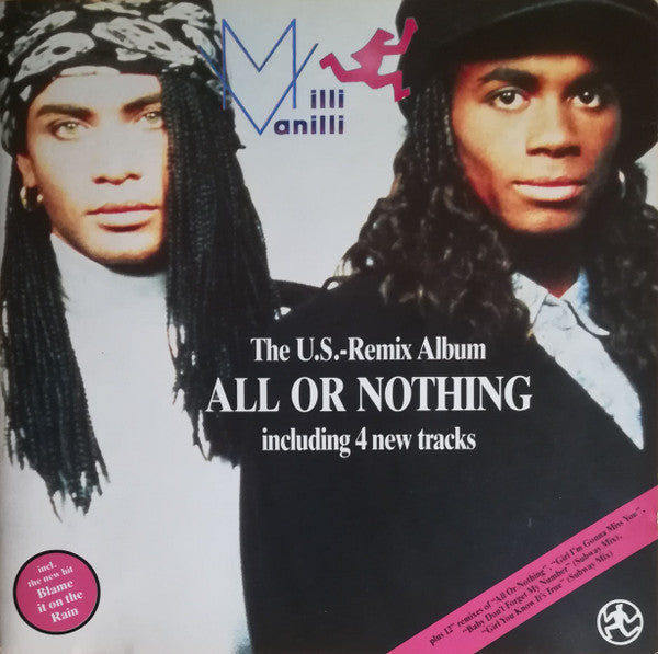 Milli Vanilli - All Or Nothing - The U.S. Remix Album (CD)