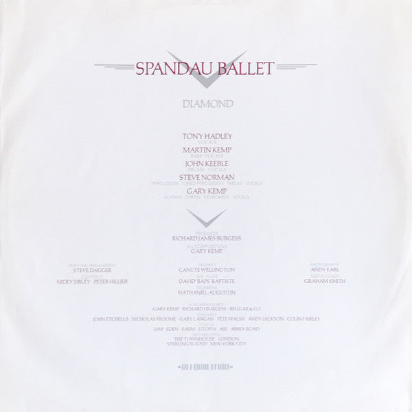 Spandau Ballet - Diamond (LP Tweedehands) - Discords.nl