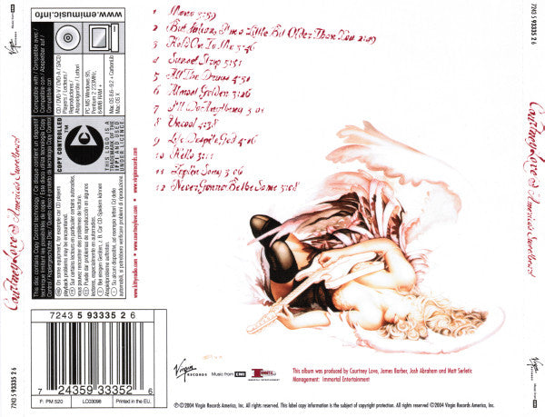 Courtney Love - America's Sweetheart (CD)