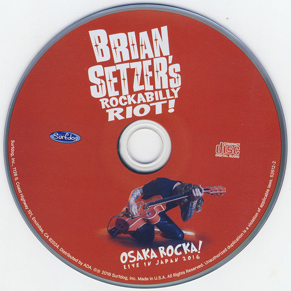 Brian Setzer - Brian Setzer's Rockabilly Riot! Osaka Rocka! Live In Japan 2016 (CD Tweedehands) - Discords.nl