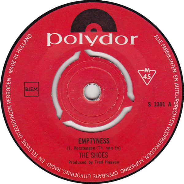 Shoes, The - Emptyness (7-inch Tweedehands)