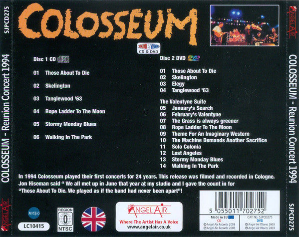 Colosseum - Reunion Concert Cologne 1994 (CD)