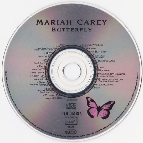 Mariah Carey - Butterfly (CD Tweedehands) - Discords.nl