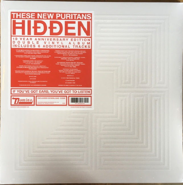 These New Puritans - Hidden (LP) - Discords.nl