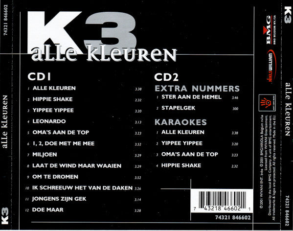K3 - Alle Kleuren (CD Tweedehands) - Discords.nl