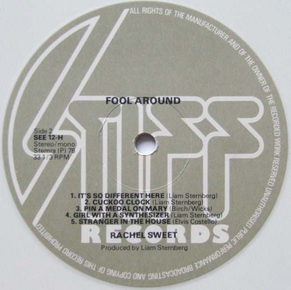 Rachel Sweet - Fool Around (LP Tweedehands) - Discords.nl