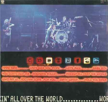 Status Quo - Rockin' All Over The World (LP Tweedehands)