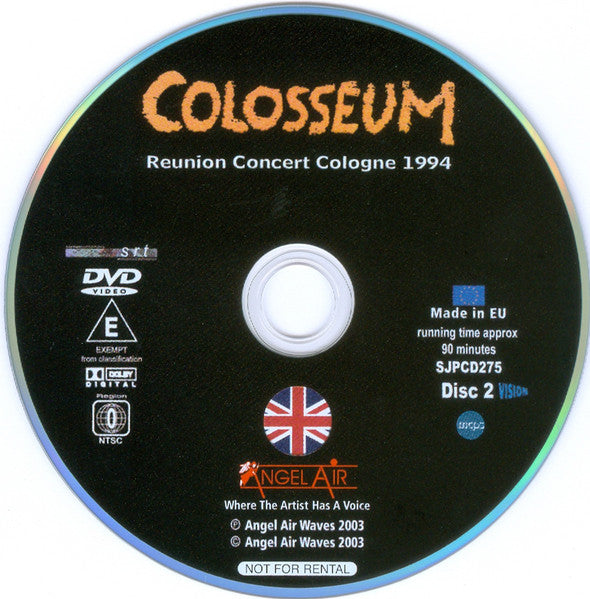 Colosseum - Reunion Concert Cologne 1994 (CD)