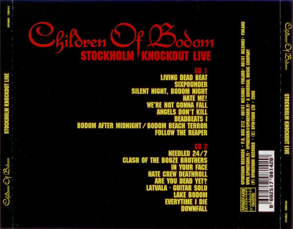 Children Of Bodom - Stockholm Knockout Live (CD Tweedehands)