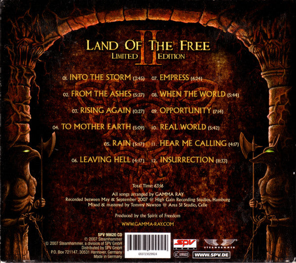 Gamma Ray - Land Of The Free II (CD)