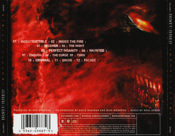 Disturbed - Indestructible (CD)