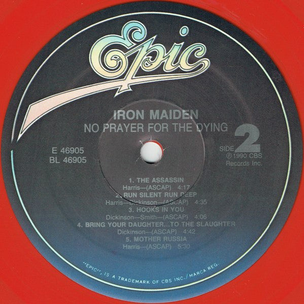 Iron Maiden - No Prayer For The Dying (LP Tweedehands) - Discords.nl