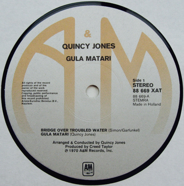 Quincy Jones - Gula Matari (LP Tweedehands) - Discords.nl