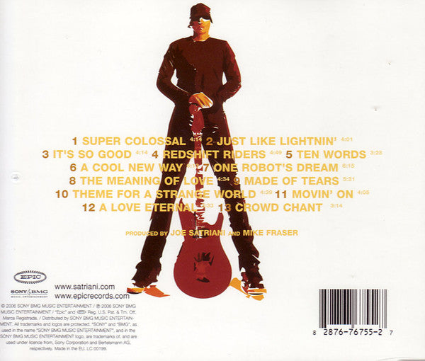 Joe Satriani - Super Colossal (CD) - Discords.nl