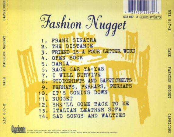 Cake - Fashion Nugget (CD Tweedehands)