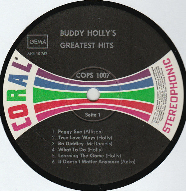 Buddy Holly - Buddy Holly's Greatest Hits (LP Tweedehands) - Discords.nl